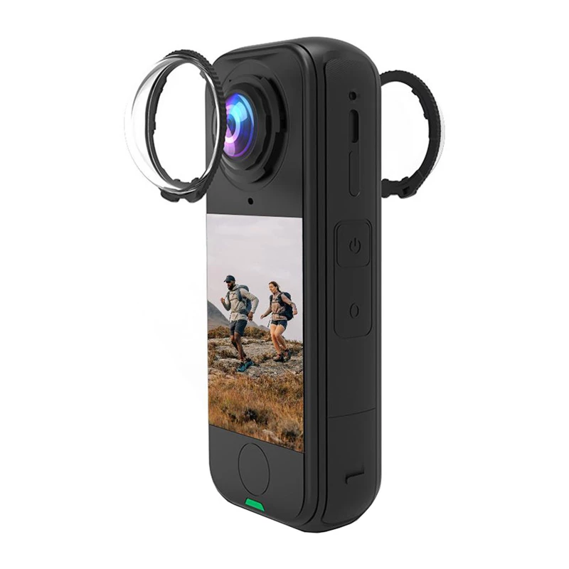 PULUZ Apsauginis stiklas Insta360 X4 objektyvams (grūdintas) – 2 vnt.