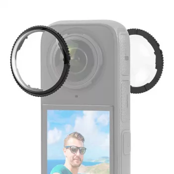PULUZ Optinis stiklo objektyvo dangtelis, skirtas Insta360 X4 (2 vnt.)