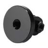 PULUZ PU145B CNC aliuminio adapteris veiksmo kameroms su 1/4 inch trikojo sriegiu, juodas
