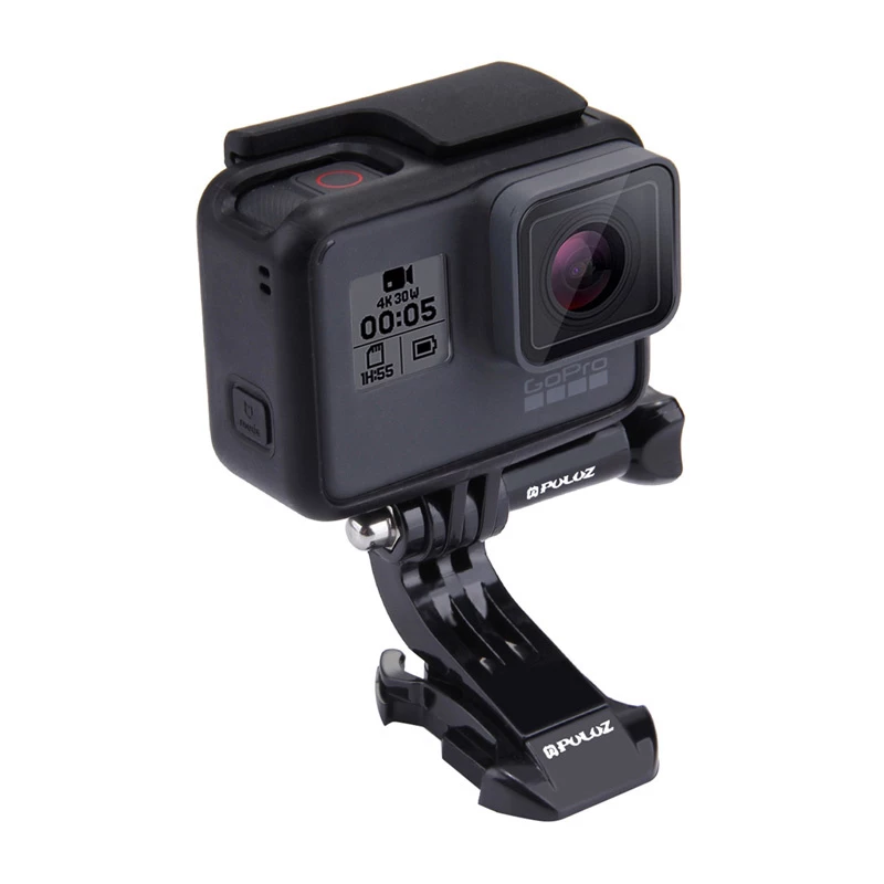 PULUZ PU20 J-Hook Mount for Sports Cameras (DJI, GoPro, Insta360) 2-Pack