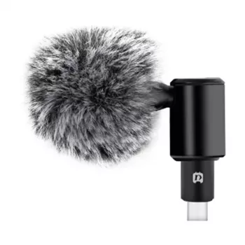 PULUZ PU425 USB-C ausinė mikrofonas su 1,5 m laidu, visakryptis, Plug and Play