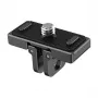 PULUZ PU721B Apsauginis rėmelis-laikiklis Insta360 X4, juodas – polikarbonatas, 1/4'' ir cold shoe laikiklis