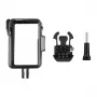 PULUZ PU883B Magnetinis greito atjungimo adapteris su laikikliu, skirtas DJI Osmo Action 5 Pro/4/3 (juodas)