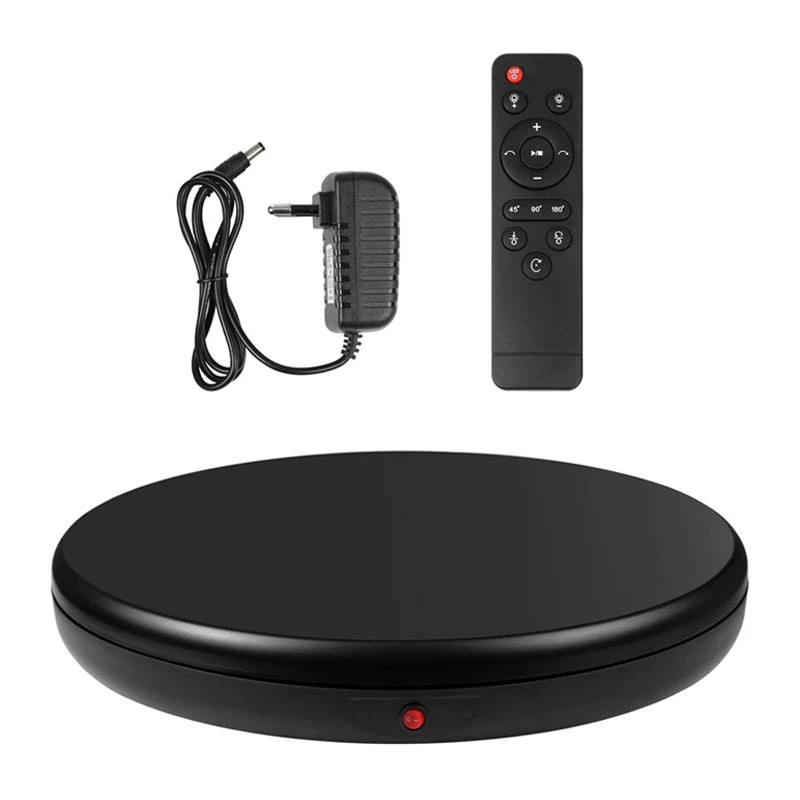 PULUZ besisukantis stendas 45 cm juodas