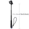 PULUZ Selfie Stick, skirtas sportinėms kameroms (DJI, GoPro, Insta360) - juoda