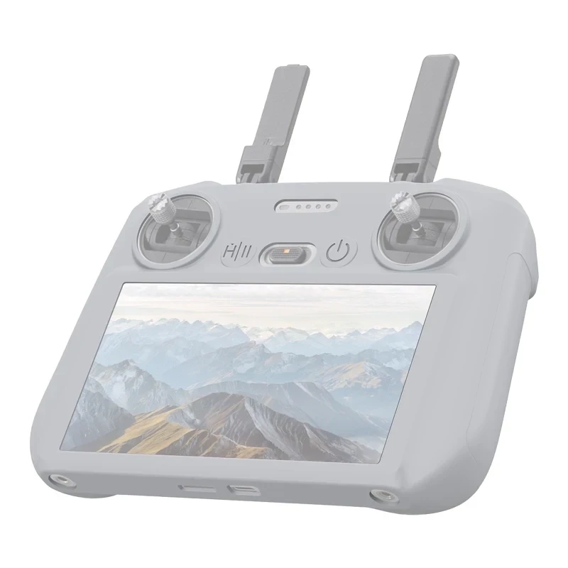 PULUZ Silikoninis apsauginis dėklas, skirtas DJI RC 2 (Pilka)