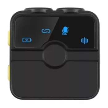 PULUZ SmartLink WS300 2.4GHz dviguba belaidė lavalier mikrofonų sistema su triukšmo slopinimu, 100m atstumu, USB-C įkrovimu