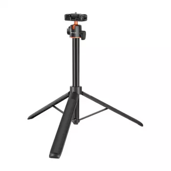 PULUZ trikojis telefonui su selfie lazda 1,4 m – PU730B, Bluetooth nuotolinio valdymo pultelis, 360° sukimasis, juodas