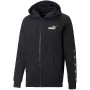 PUMA ESS+ Tape pilnai užsegamas gobtuvas FL Puma Black