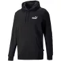 PUMA ESS+ Tape Hoodie FL vyriškas fliso gobtuvas juodas