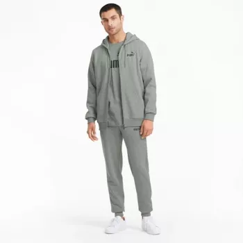 PUMA ESSENTIALS moteriškas vilnos gobtuvas su gobtuvu, vidutinio pilkumo, S dydis