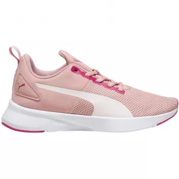 PUMA Flyer Runner vaikiški bėgimo bateliai rožiniai (192928 43) – užsegimas su lipduku, SoftFoam+ amortizacija