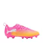 Puma Future 9 Play FG/AG Jaunimo Futbolo Bateliai Juoda Balta Rožinė 37 dydis