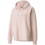 PUMA HER Hoodie TR šviesiai rožinis moteriškas laisvo kirpimo megztinis