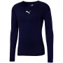 Puma LIGA Baselayer Long Sleeve vyriški marškinėliai Peacoat dydis M