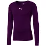 Puma LIGA Baselayer LS Vyrų Marškinėliai Ilgomis Rankovėmis Violetiniai Dydis M