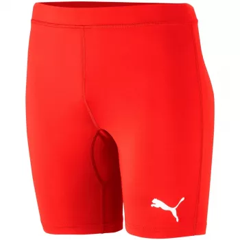 Puma Liga Baselayer Short Tight vyriški trumpi sportiniai apatiniai, raudoni 655924 01 S