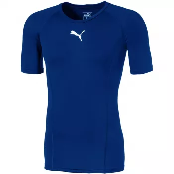 Puma LIGA Baselayer SS vyriški marškinėliai Peacoat M