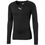 PUMA Liga Baselayer Tee LS vyriški ilgomis rankovėmis treniruočių marškinėliai, juodi, M dydis