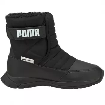 PUMA Nieve WTR AC PS vaikiški žieminiai batai juodi