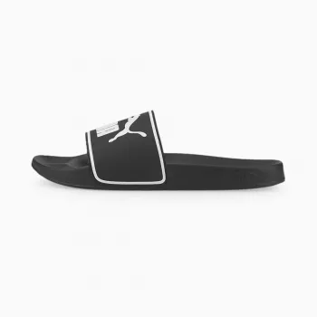 PUMA Popcat 20 vyriškos šlepetės Puma Black-Puma White 384139 01