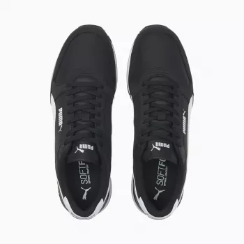 PUMA R78 vyriški laisvalaikio sportbačiai juodi balti