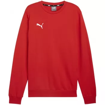 PUMA Team Goal Casuals Megztinis apvalia iškirpte raudonas 658592 01 M