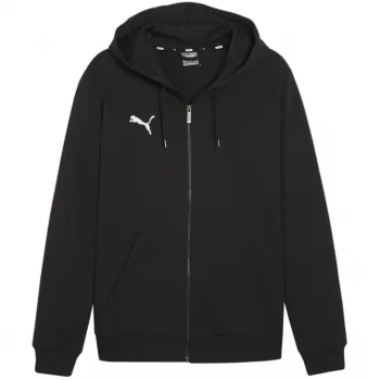 PUMA Team Goal Casuals Vyriškas gobtuvinis megztinis, juodas 658595 03