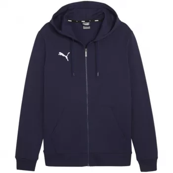 PUMA Team Goal Casuals vyriškas gobtuvu megztinis, tamsiai mėlynas (Peacoat)