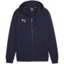 PUMA Team Goal Casuals vyriškas gobtuvu megztinis, tamsiai mėlynas (Peacoat)
