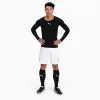 PUMA teamFINAL 21 vyrų treniruočių marškinėliai Black/White dydis L