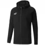 PUMA teamFINAL Casuals vyriškas gobtuvinis megztinis juodas 657383 03