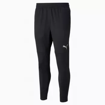 PUMA Teamgoal 23 Casuals vyriškos siaurėjančios treniruočių kelnės, Puma Black, L dydis
