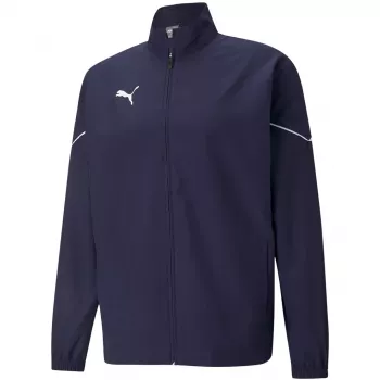 PUMA teamRISE Sideline vyriška striukė su pilnu užtrauktuku, Peacoat Navy Blue