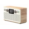 PURE ACOUSTICS Pure Classic H6 Skaitmeninis Radijas, DAB+/FM/Internet Radijas, Bluetooth, Cotton White/Oak (ES/JK)