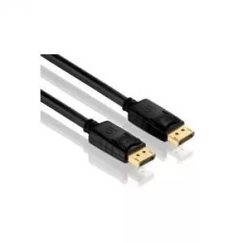 PureLink Basic+ DisplayPort kabelis, auksu padengti 20 kontaktų DisplayPort male to male, 2,0 m profesionalus vaizdo perdavimo kabelis (PI5000-020)