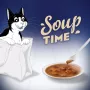 PURINA FELIX Soup ORIGINAL Fish Flavours 6x48g