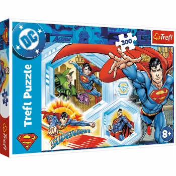 Puzzle 300 – Indestructible Superman – Warner Superman Trefl 23032