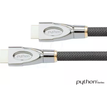 PYTHON GC-M0255 Ultra-High-Speed HDMI 2.1 kabelis, 3 m, juodas