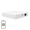 MOES MZHUB-MS ZigBee 3.0 Matter Thread Bluetooth Mesh išmaniojo namo šliuzas, baltas