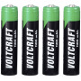 Voltcraft HR03 AAA NiMH akumuliatoriai, 1100 mAh, 1,2 V, 4 vnt.
