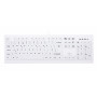 CHERRY Active Key AK-C8100F-UVS-W/UK USB klaviatūra, IP68, balta, UK