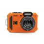 Kodak PIXPRO WPZ2OG6 vandeniui atsparus fotoaparatas, 16,35 MP, 4× priartinimas, oranžinis