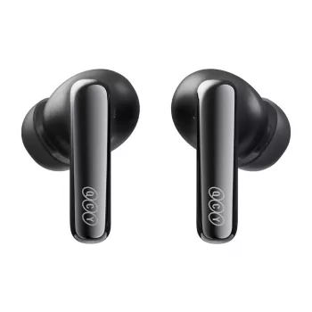 QCY HT18 Lite Bluetooth ausinės juodos spalvos