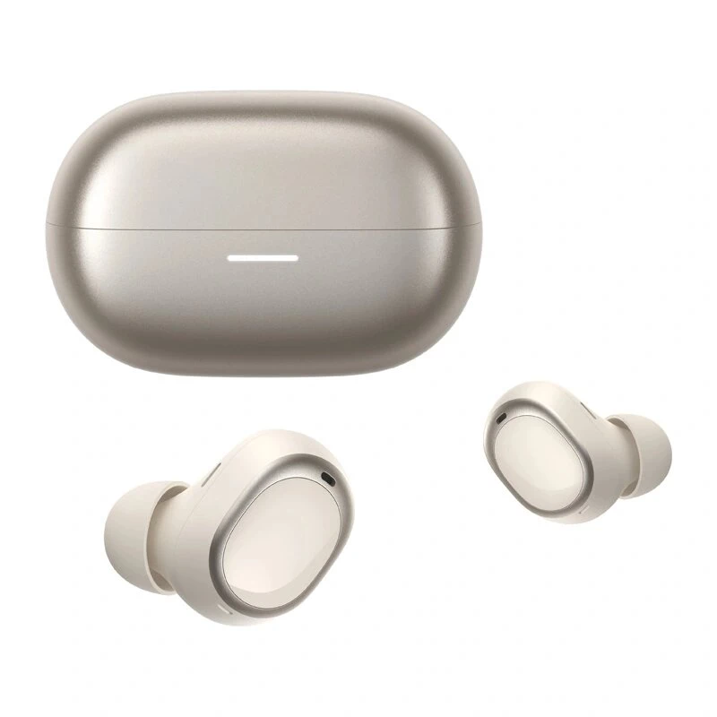 QCY Melobuds A30 belaidės ausinės – Bluetooth 5.3, 13 mm tvarkyklė, 26 val. veikimo, ENC, IPX5 – auksinės