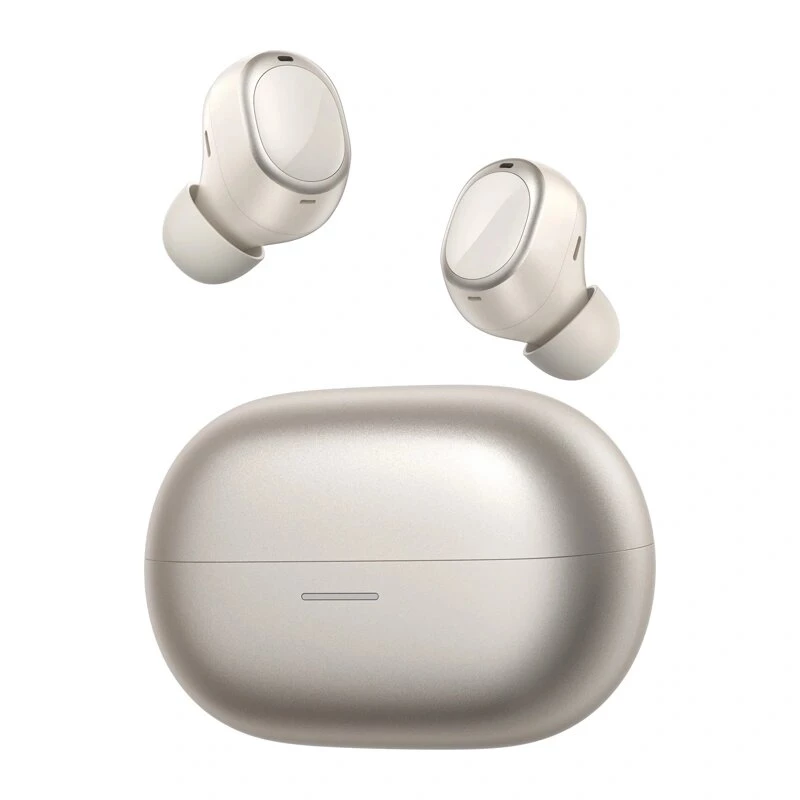 QCY Melobuds A30 belaidės ausinės – Bluetooth 5.3, 13 mm tvarkyklė, 26 val. veikimo, ENC, IPX5 – auksinės