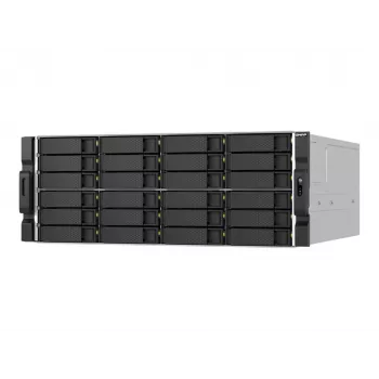 QNAP TS-h2477AXU-RP-R7-32G 4U stelažinis NAS serveris, 24 lizdai 3,5 inch SATA, AMD Ryzen 7, 32GB RAM, dvigubas 800W maitinimas