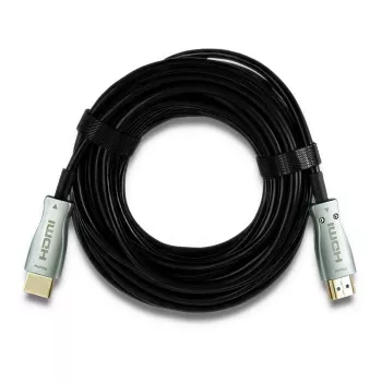 Qoltec 50474 HDMI kabelis, 30 m, HDMI Type A, juodas/sidabrinis