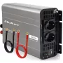 Qoltec modifikuotos sinusoidės įtampos keitiklis 12V į 230V 2500W/5000W su USB, suderinamas su LiFePO4, GEL, AGM