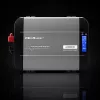 Qoltec grynosios sinusoidės keitiklis 12V į 230V 2000W/4000W su LCD, USB, USB-C, suderinamas su LiFePO4/GEL/AGM